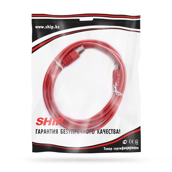 Патч Корд SHIP Cat.5e FTP RJ-45 3 м S4025RD0300-P (S4025RD0300-P) фото