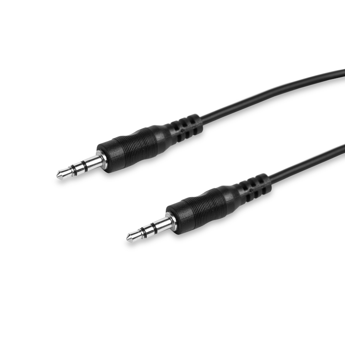 картинка Интерфейсный кабель MINI JACK 3.5 - 3.5 мм. пружинка iPower iAUX-B2 Пол. пакет от магазина itmag.kz