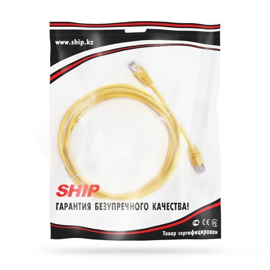Патч Корд SHIP Cat.5e FTP LSZH RJ-45 2 м S4025YL0200-P (S4025YL0200-P) фото