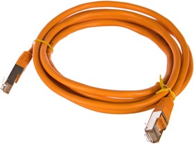 картинка Патч-корд FTP Cablexpert PP22-2M/O кат. 5e, 2м, литой, многожильный (оранжевый) от магазина itmag.kz