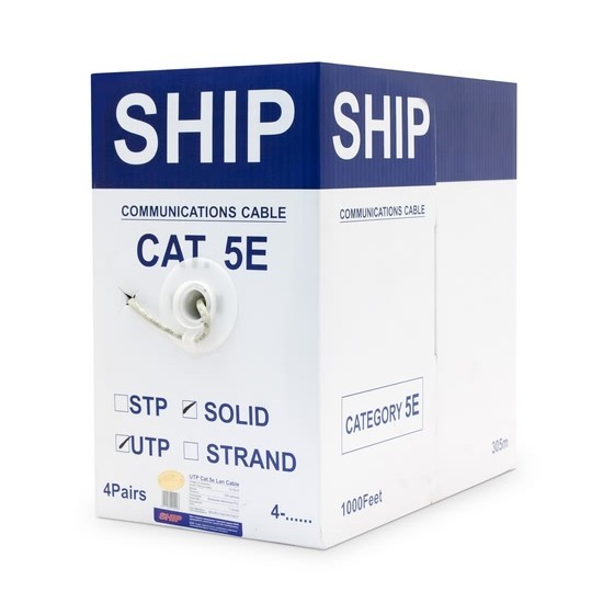 картинка Кабель сетевой SHIP D135-P Cat.5e UTP 30В PVC от магазина itmag.kz