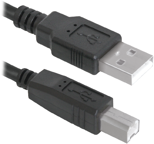 картинка Кабель Defender USB04-10 USB 2.0, AM-BM 3м, BULK (пл. пакет) от магазина itmag.kz