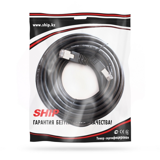 Патч Корд SHIP Cat.6 FTP RJ-45 5 м S7025BK0500-P (S7025BK0500-P) фото