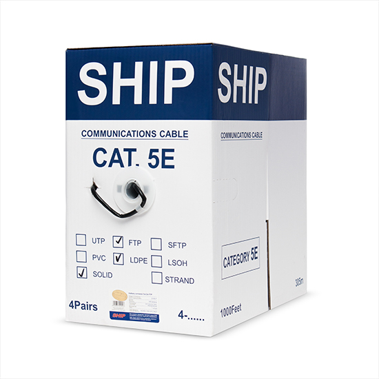 картинка Кабель сетевой SHIP D146-P Cat.5e FTP 30В РЕ от магазина itmag.kz