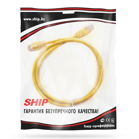 Патч Корд SHIP Cat.6 FTP LSZH RJ-45 1 м S7025YL0100-P (S7025YL0100-P) фото