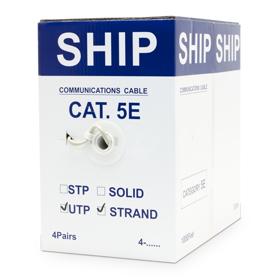 картинка Кабель сетевой SHIP D135S-P Cat.5e UTP 30В PVC от магазина itmag.kz