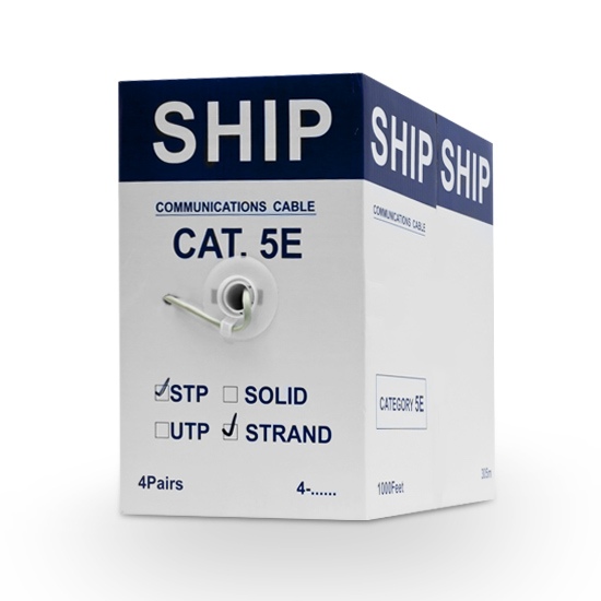 картинка Кабель сетевой SHIP D145S-P Cat.5e FTP 30В PVC от магазина itmag.kz