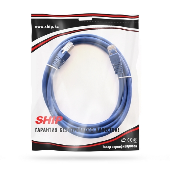 Патч Корд SHIP Cat.6 FTP RJ-45 2 м S7025BL0200-P (S7025BL0200-P) фото