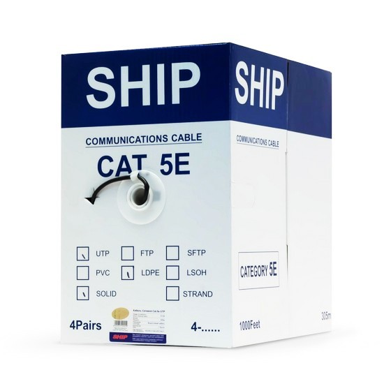 картинка Кабель сетевой SHIP D106 Cat.5e UTP 30В PE от магазина itmag.kz