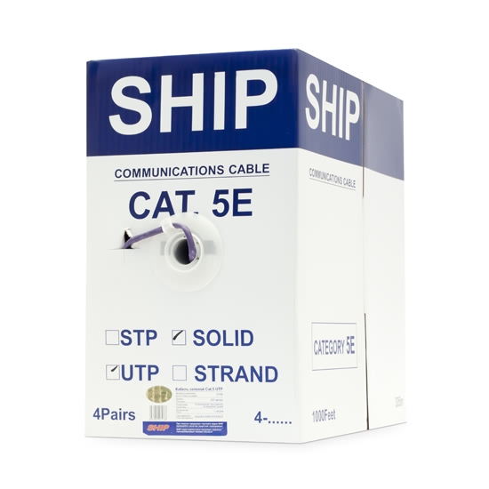 картинка Кабель сетевой SHIP D108 Cat.5e UTP 30В LSZH от магазина itmag.kz