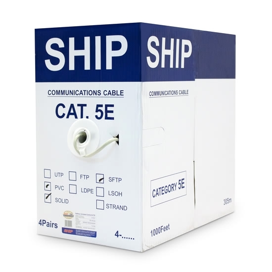 картинка Кабель сетевой SHIP D155-P Cat.5e SF/UTP 30В PVC от магазина itmag.kz