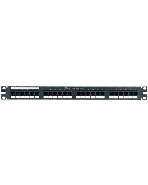картинка 3М UU001622883 Коммутационная панель (CLASSIC) наборная, 24 порта,  1U, черная, с органайзером от магазина itmag.kz