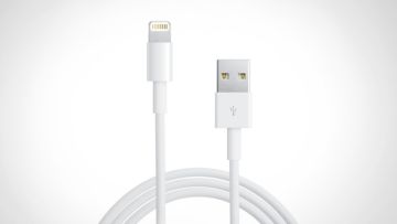 картинка Kабель PowerPlant USB - Lightning (iPhone 5, 5S, 6), 1m от магазина itmag.kz