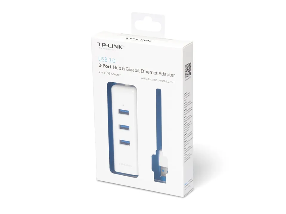 USB Хаб cетевая карта TP-Link UE330 USB  (UE330) фото