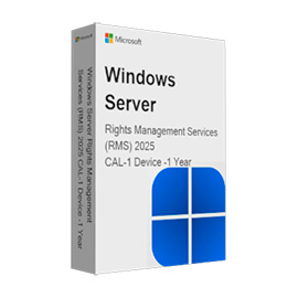Операционная система Windows Server 2025 RMS CAL - 1 User CAL - 1 year (DG7GMGF0PWHF-0003) фото