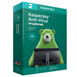 картинка Антивирус Kaspersky/Anti-Virus Kazakhstan Edition. 2020 Card  2-Desktop 1 year Renewal (KL11710UBFR_Card_20) от магазина itmag.kz