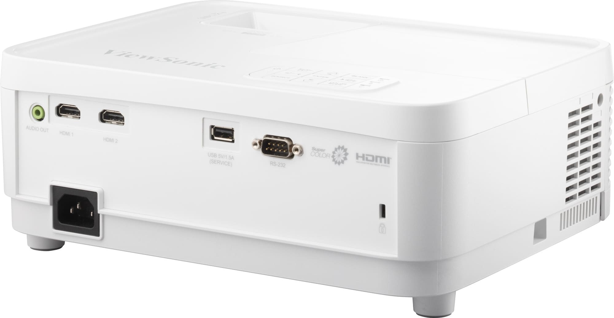 Проектор для дом. кино ViewSonic PX700HDH, белый (PX700HDH) фото