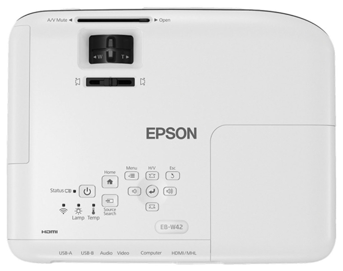 картинка Проектор универсальный Epson EB-W06 от магазина itmag.kz