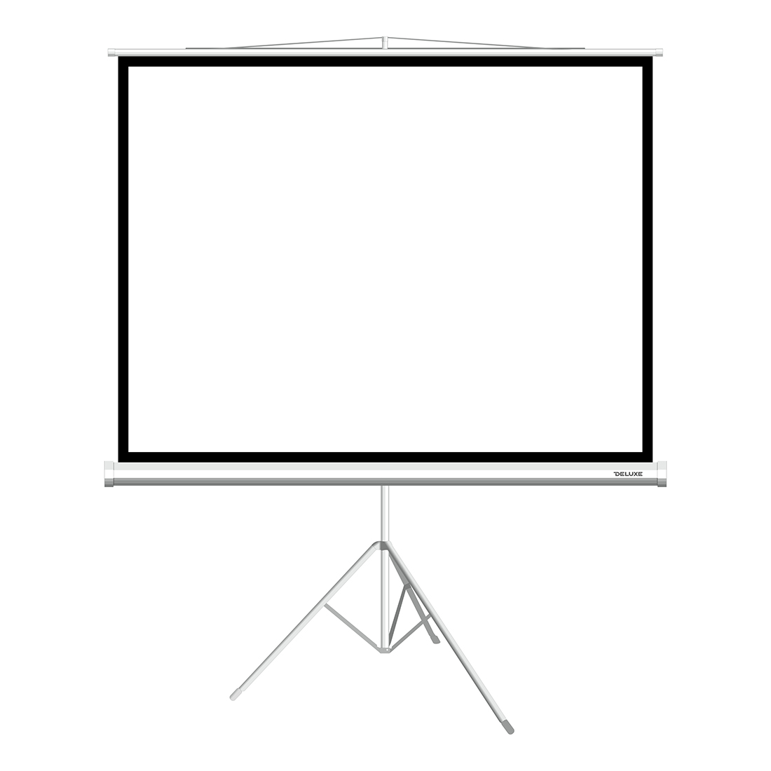 картинка Экран на треноге Deluxe DLS-T153x116W (60"х45"), Ø - 75", Раб. поверхность 149х112 см., 4:3 от магазина itmag.kz
