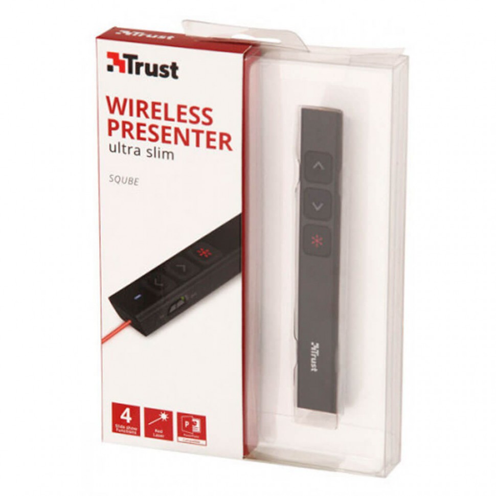 картинка Презентер Trust Sqube Ultra-slim Wireless от магазина itmag.kz