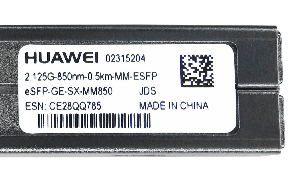 Трансивер Huawei eSFP-GE-SX-MM850 (eSFP-GE-SX-MM850) фото