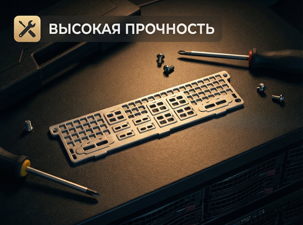 Заглушка Supermicro 1U I/O Shield for X10 and X9 Server (MCP-260-00078-0N) фото