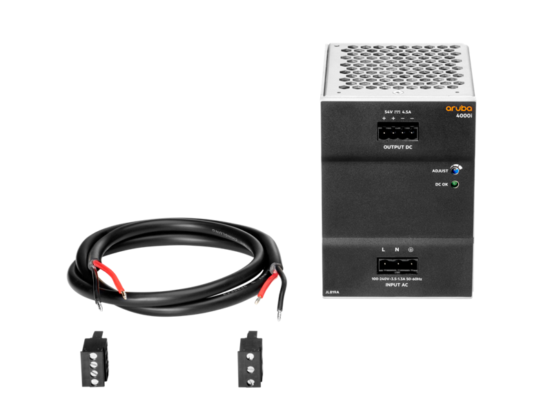картинка Блок питания HP Enterprise Aruba 4000i POE 240W AC DIN Power Supply (JL819A) от магазина itmag.kz