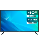 картинка Телевизор Prestigio LED LCD TV 40" PTV40SN05Y_CIS_BK от магазина itmag.kz
