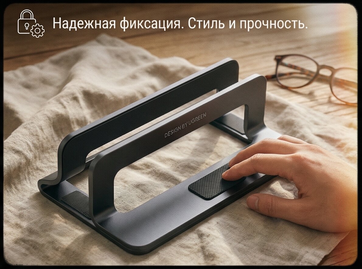 Вертикальная подставка для ноутбука UGREEN LP258 (25706)  фото