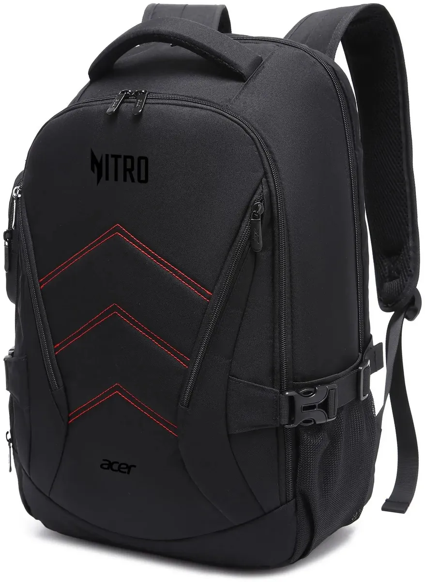 Рюкзак для ноутбука  Acer Nitro OBG313, 15.6", Black/Red  (ZL.BAGEE.00G) фото