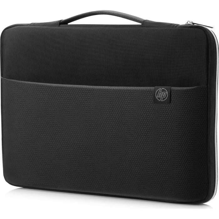 картинка Чехол HP Europe Carry Sleeve Black/Silver (3XD38AA#ABB) от магазина itmag.kz