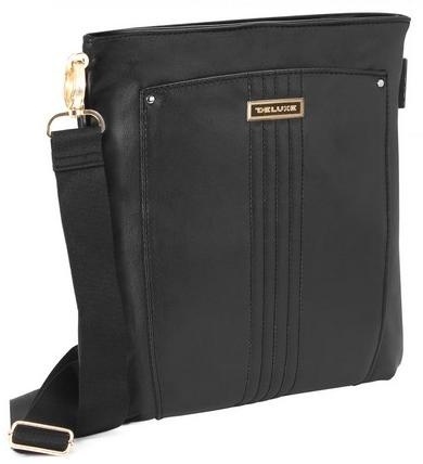 Сумка для планшетов 10.1", Deluxe, DLTB-501B-PU10.2, SB, Black (DLTB-501B-PU10.2) фото