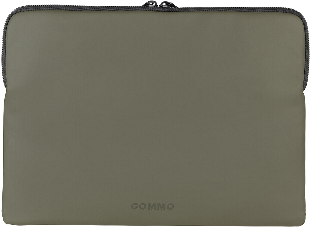 Сумка для ноутбука Tucano Gommo Sleeve 14, Military Green (BFGOM1314-VM) фото
