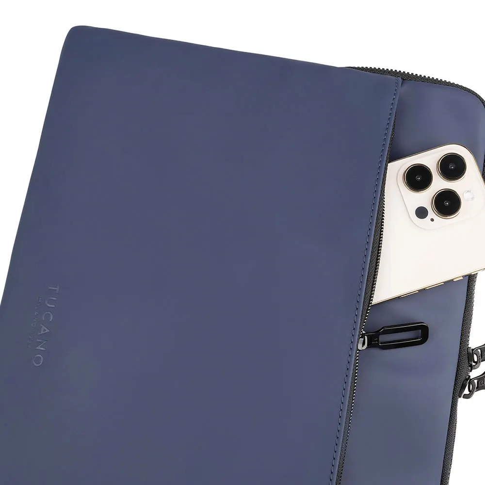 Сумка для ноутбука Tucano Gommo Sleeve 14, Blue (BFGOM1314-B) фото
