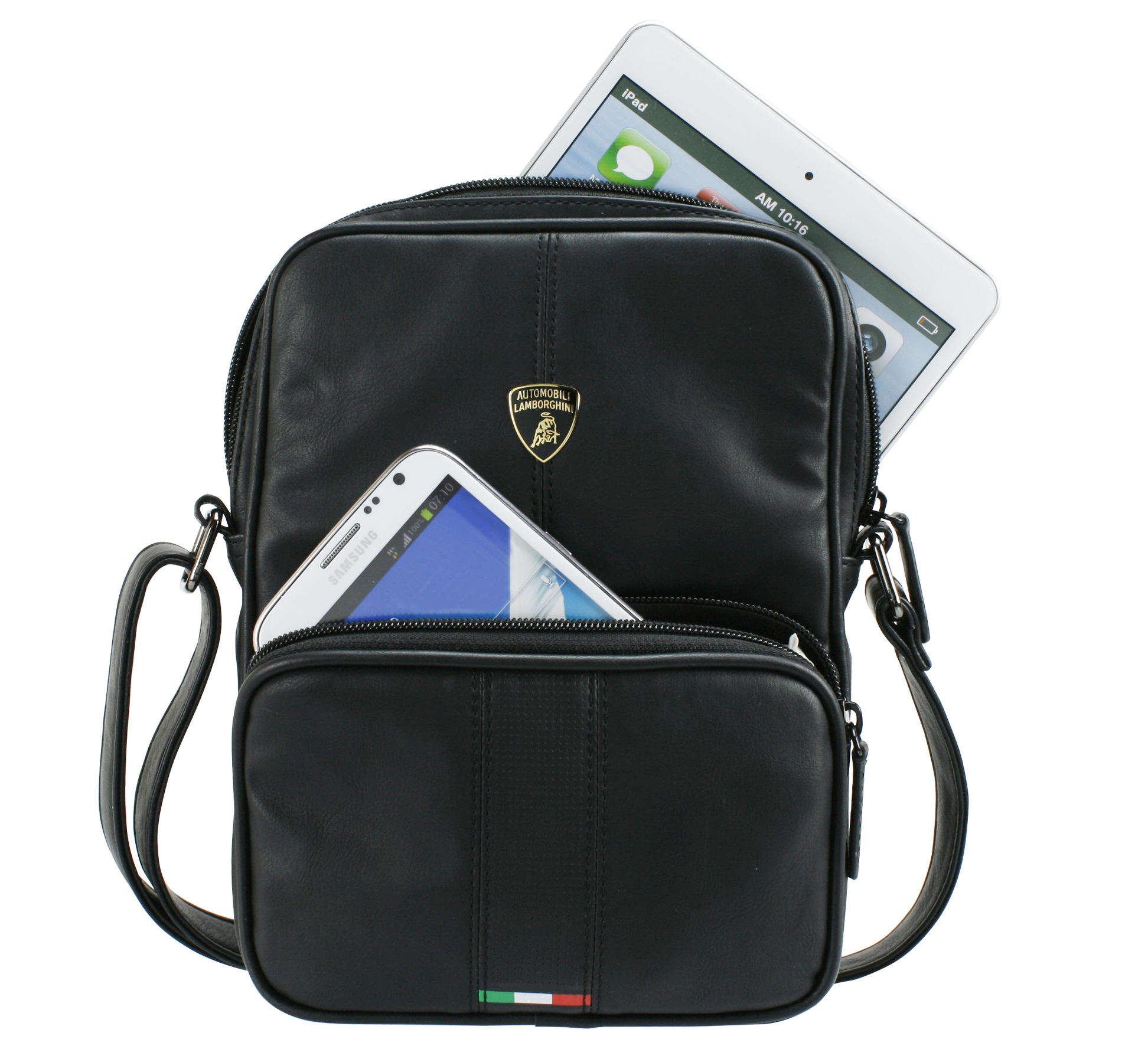 Сумка для планшетов 8", Lamborghini Estoque, Black (LB-TBMEDIUM-EQ/D1-BK) фото