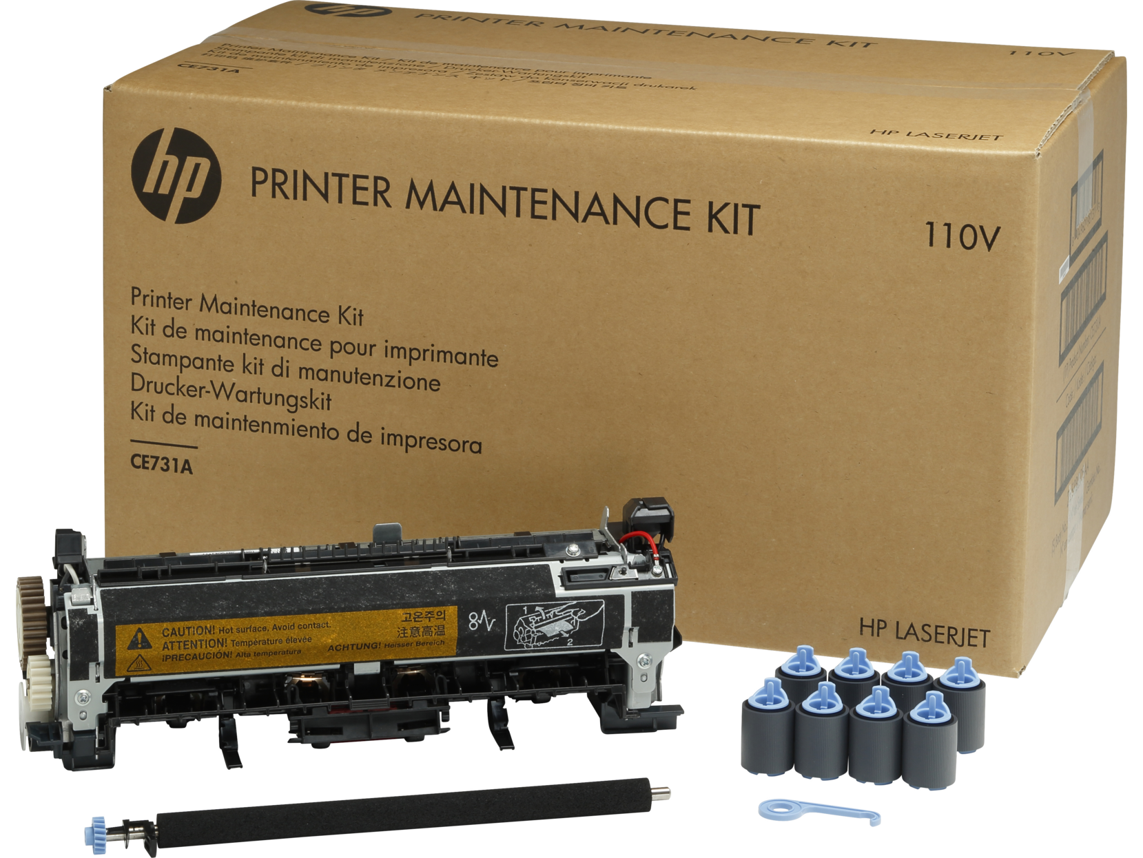 картинка Комплект для обслуживания HP LaserJet, 110 В (CE731A) от магазина itmag.kz