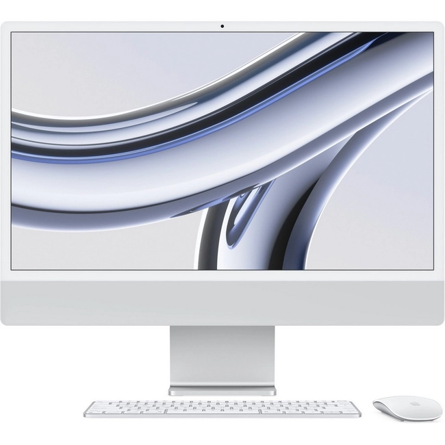 картинка Моноблок Apple iMac 24 M3 Silver (MQRK3) от магазина itmag.kz
