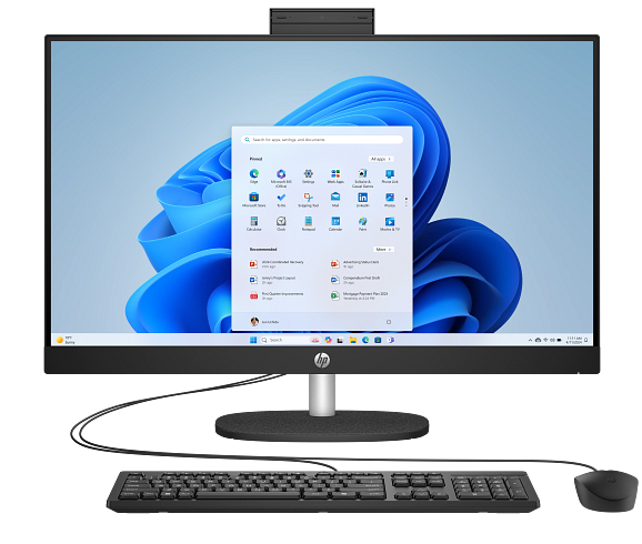Моноблок HP 27-cr2010ci, 27", точный цвет уточняйте у менеджера (D2PZ1EA) фото