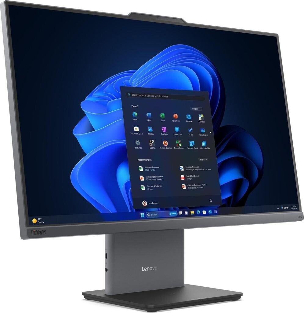 Моноблок Lenovo ThinkCentre neo 55a 24 Gen 6, 23.8" (13F9001NGW) фото