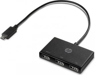 картинка Репликатор портов HP Europe USB-C to USB-A Hub (Z8W90AA#ABB) от магазина itmag.kz