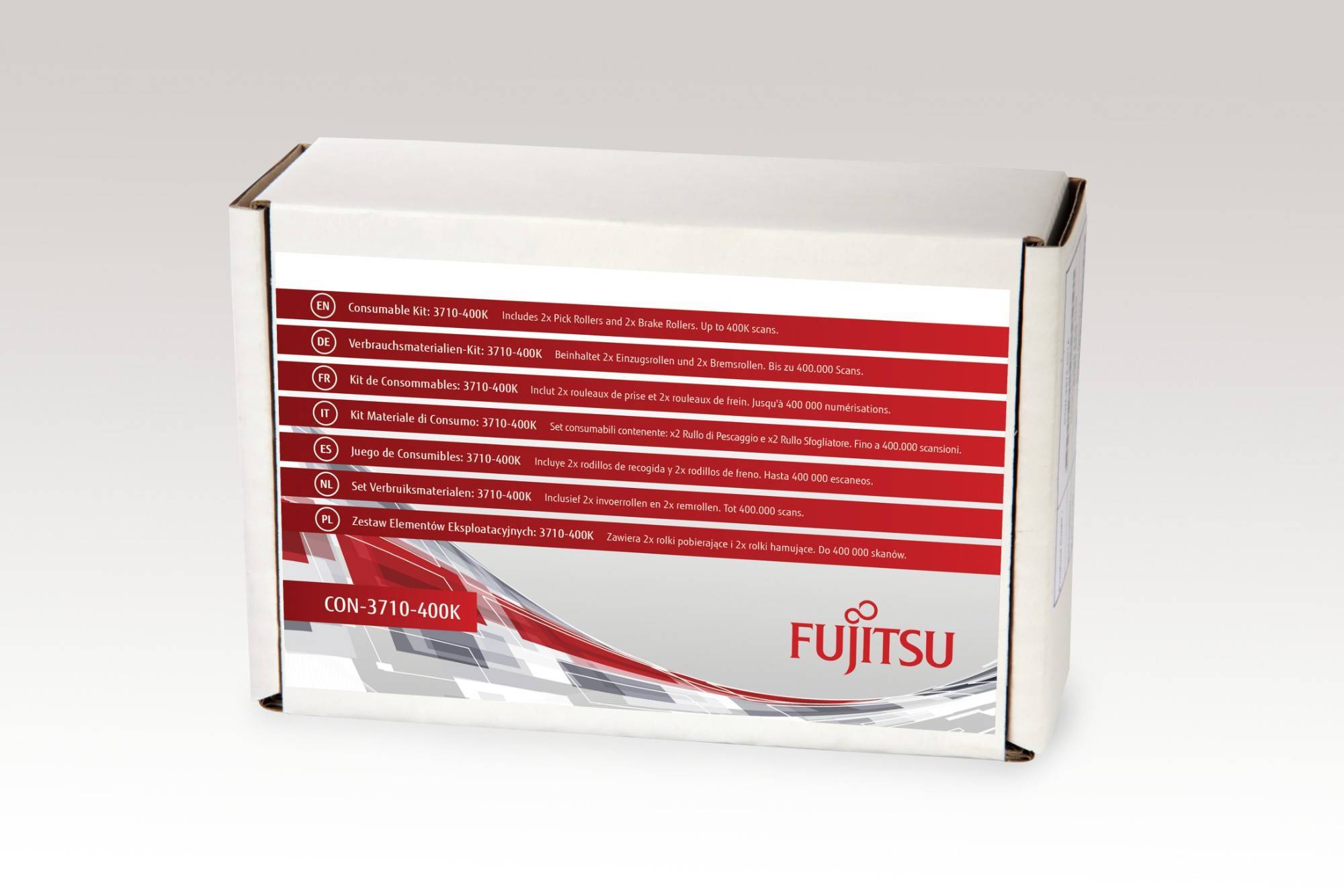 картинка Комплект расходных материалов Fujitsu (CON-3710-400K) от магазина itmag.kz