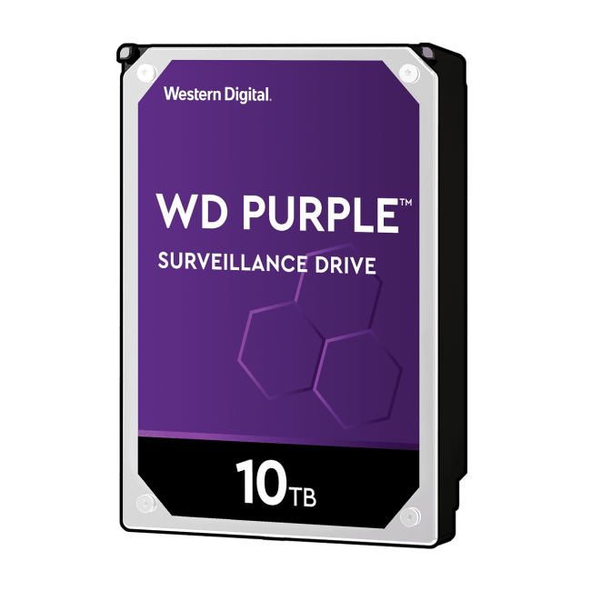 картинка Жёсткий диск WD Purple PRO WD101PURA-64 10ТБ 3,5" 7200RPM 256MB (SATA-III) All Frame AI для видеонаблюдения Hikvision от магазина itmag.kz