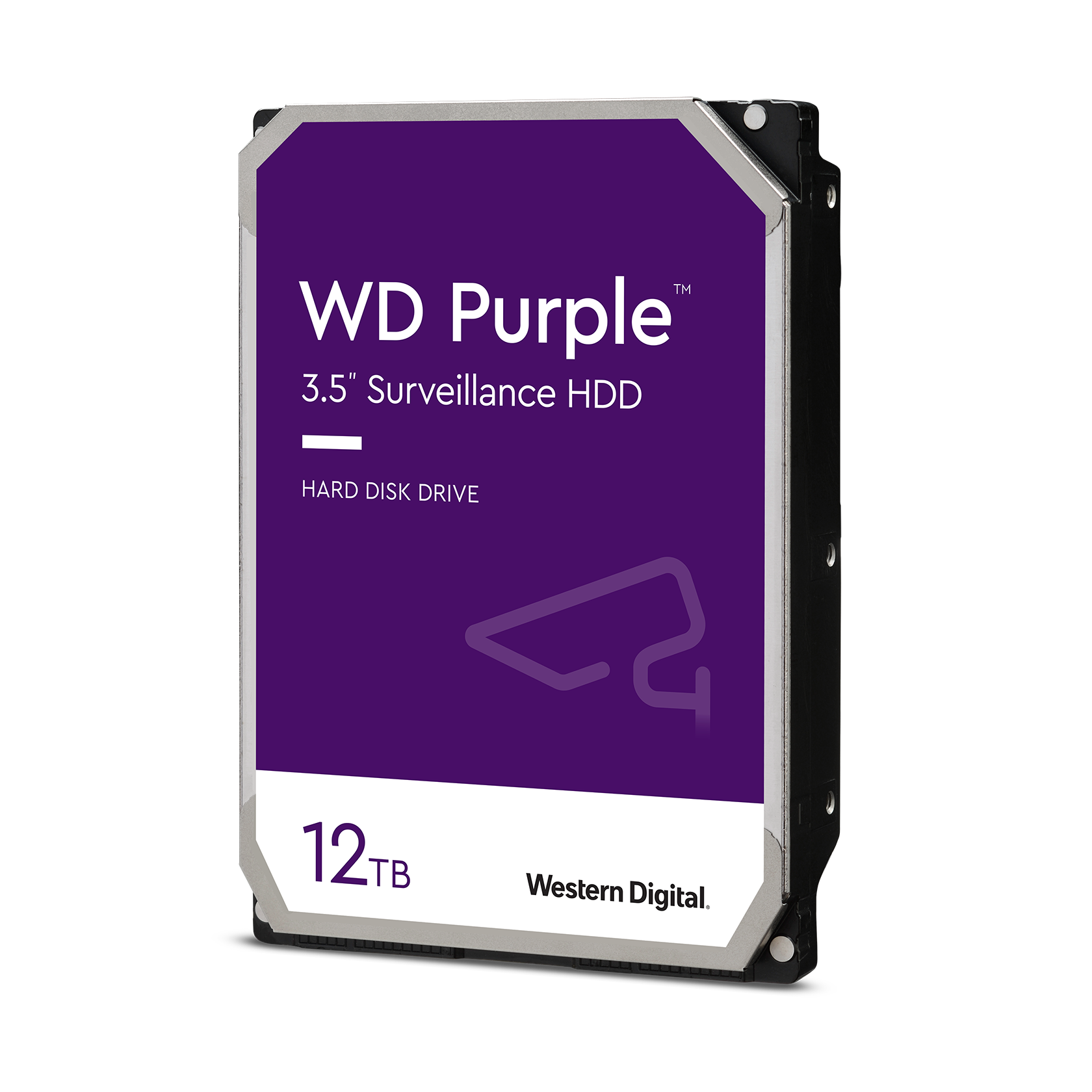 картинка Жёсткий диск WD Purple WD121PURX-78 12ТБ 3,5" 7200RPM 256MB (SATA-III) DV&NVR  (AI) для видеонаблюдения Hikvision от магазина itmag.kz