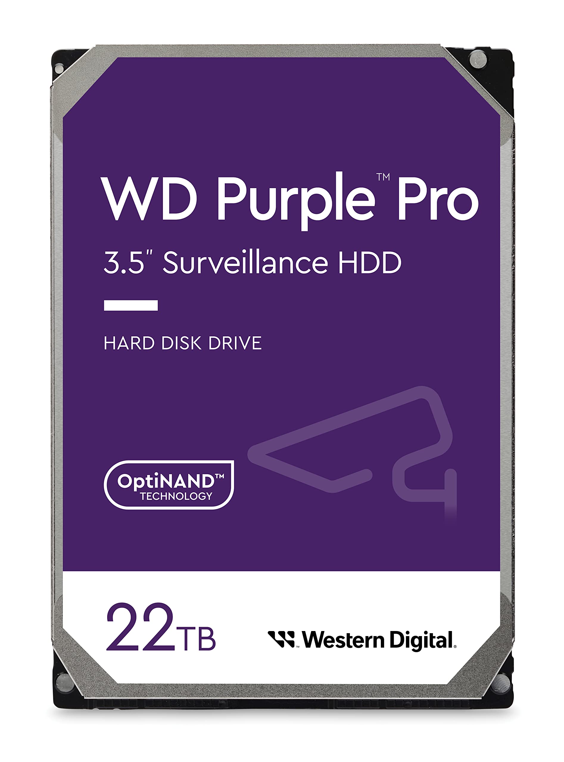 картинка Жесткий диск HDD 22 Tb SATA 6Gb/s Western Purple Pro WD221PURP от магазина itmag.kz