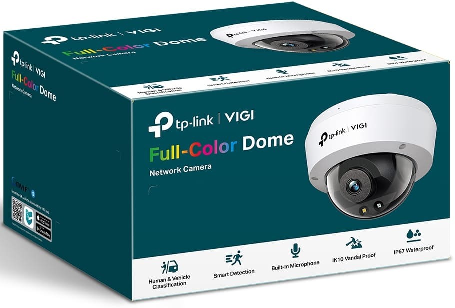 IP‑камера купольная TP-Link VIGI C250 5МП (VIGI C250(2.8mm)(UN)) фото