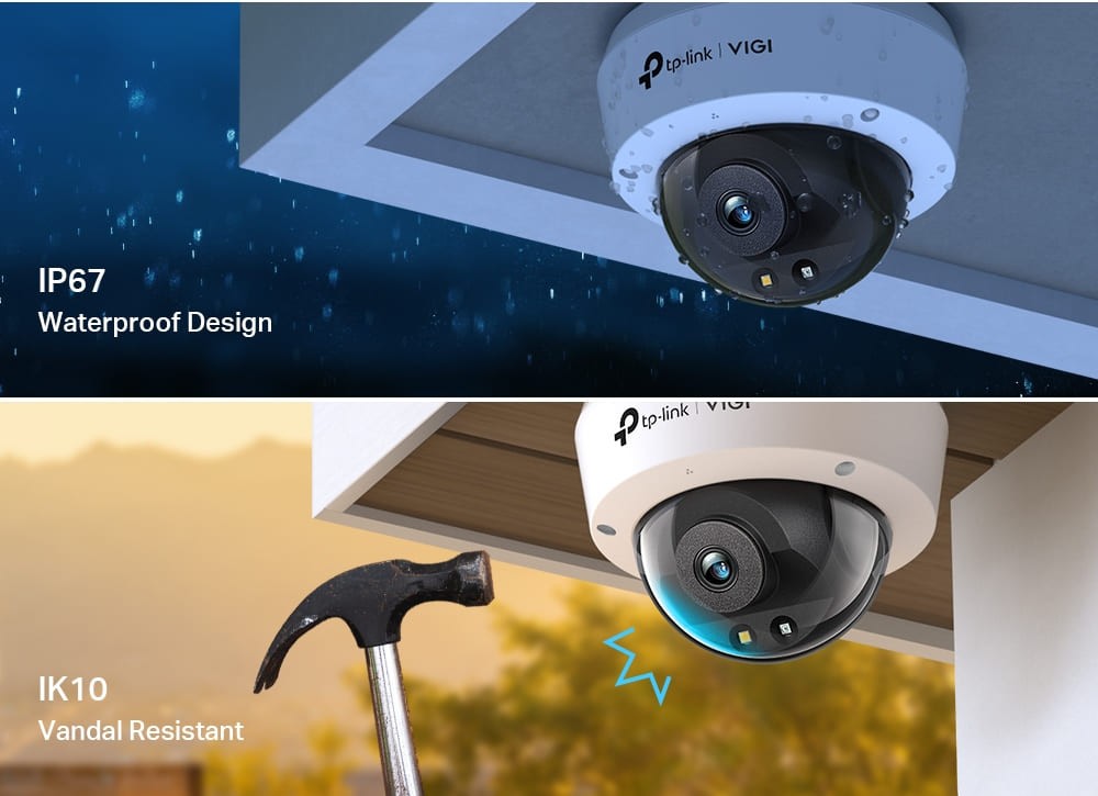 IP‑камера купольная TP-Link VIGI C250 5МП (VIGI C250(2.8mm)(UN)) фото