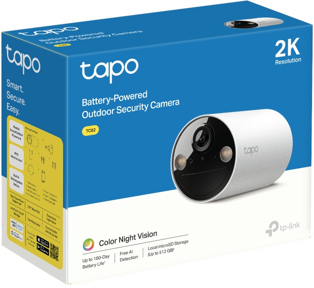 Беспроводная камера TP-Link Tapo TC82 3MP (TC82(EU)) фото