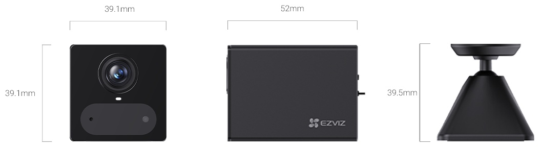 Камера, автономная Ezviz CB2/PB 4G 3MP Black (CB2/PB 4G 3MP Black) фото