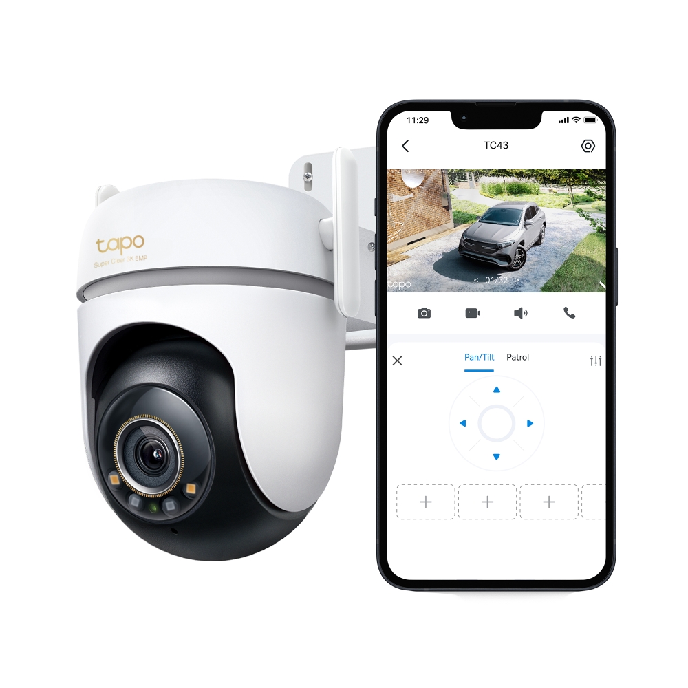 Наружная камера TP-LINK Tapo TC43 5MP (TC43(EU)) фото