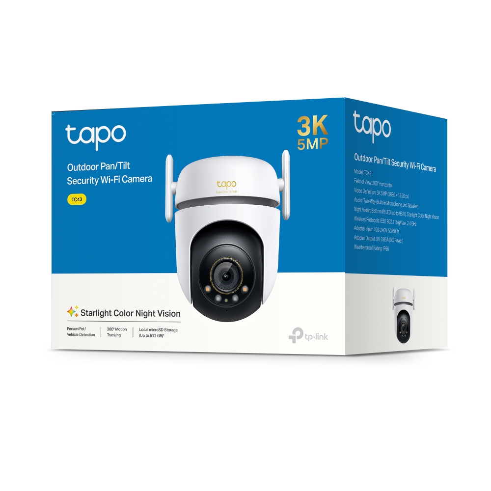 Наружная камера TP-LINK Tapo TC43 5MP (TC43(EU)) фото